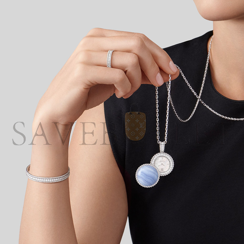 v*n cl*f arpels perlÉe Di*m*nds ring, 1 row vcarp4e200